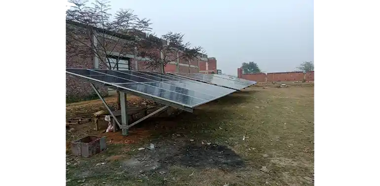 Solar Ground Panel Mounting System